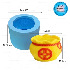 Khuôn Silicon - Hủ Vàng- Hủ Vàng Đại 16cm