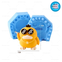 Khuôn Silicon - Động Vật - Vịt Kiến 2 Mảnh Túi 7.3cm