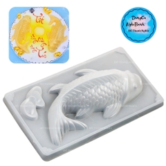 Vĩ Nhựa PP - Cá Chép 23cm - 1c - Cá 23cm và 2 Thỏi Vàng mini
