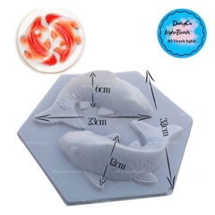 Vĩ Nhựa PP - Cá Chép 23cm - 2c - Cá Cong 23cm