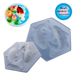 Vĩ Nhựa PP - Cá Chép 23cm - 2c - Cá Cong 23cm