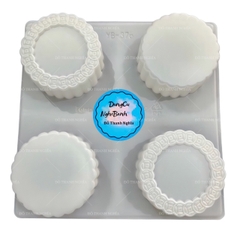 Vĩ Nhựa PP - Chữ 9cm - YB376 - Mặt Trơn Viền Tiền