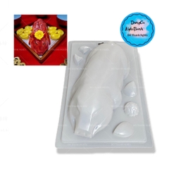 Vĩ Nhựa PP - Động Vật - YB360 - Con Heo Quay Lớn 27x12cm Cao 7cm