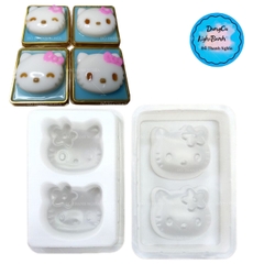 Vĩ Nhựa PP - Em Bé - 2c - Mặt Mèo Kitty 7cm