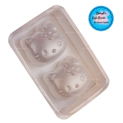 Vĩ Nhựa PP - Em Bé - 2c - Mặt Mèo Kitty 7cm