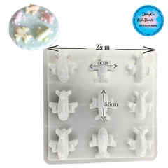 Vĩ Nhựa PP - Em Bé - YT071 - 9c - Máy Bay