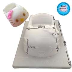 Vĩ Nhựa PP - Em Bé - YT076 - Xe Mèo Kitty