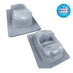 Vĩ Nhựa PP - Em Bé - YT076 - Xe Mèo Kitty