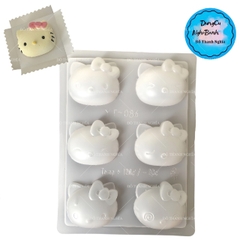 Vĩ Nhựa PP - Em Bé - YT086 - 6c - Mặt Mèo Kitty