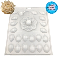 Vĩ Nhựa PP - Hoa - Ghép Hoa Sen 12.5cm
