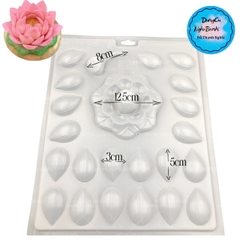 Vĩ Nhựa PP - Hoa - Ghép Hoa Sen 12.5cm