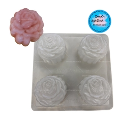 Vĩ Nhựa PP - Hoa - YT101 - Hoa Hồng 7.3x3.3cm