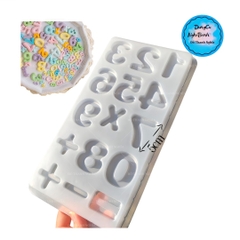 Vĩ Nhựa PP - Số 0-9 Phép Tính 5cm