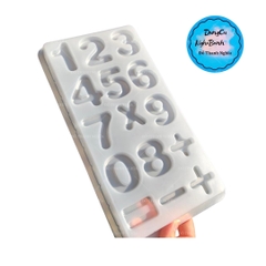 Vĩ Nhựa PP - Số 0-9 Phép Tính 5cm