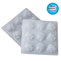 Vĩ Nhựa PP - Trái Đào - YT078 - 9c - Đào Nằm Kèm Lá