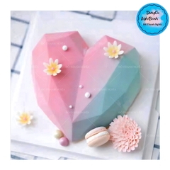 Vĩ Nhựa PP - Trái Tim Kim Cương 19cm