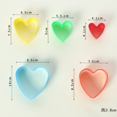 Vòng Ấn Cắt - Xôi Đậu Rau Cau - Set 5 Hình Tim