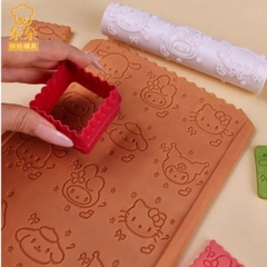 Vòng Ấn Cắt - Xôi Đậu Rau Cau - Set 5 Hình Vuông