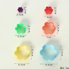 Vòng Ấn Cắt - Xôi Đậu Rau Cau - Set 6 Hình Hoa Mai