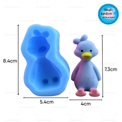 Khuôn Silicon - Động Vật - Vịt Ngồi 7.3cm