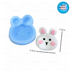 Khuôn Silicon - Động Vật - Con Thỏ Mặt Thỏ 3.8cm