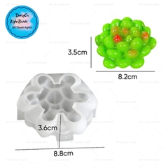 Khuôn Silicon - Sen Đá - Tia Tầng Mộng Nước 8cm