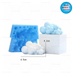 Khuôn Silicon - Bầu Trời - Đám Mây 2 Mảnh 6.5cm