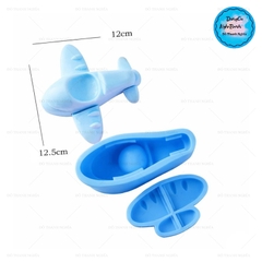 Khuôn Silicon - Máy Bay - Lớn 12.5cm