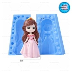 Khuôn Silicon - Em Bé - Công Chúa #02 Mảnh 11.5cm
