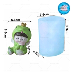 Khuôn Silicon - Động Vật - Con Rắn Nghiêng 8.7cm
