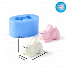 Khuôn Silicon - Động Vật - Con Thỏ Nằm 3.3cm