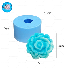 Khuôn Silicon - Hoa Hồng C4 - 6cm