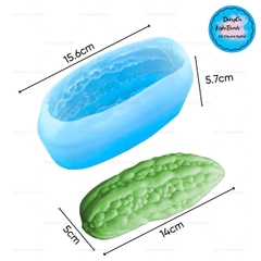 Khuôn Silicon - Rau Củ - Khổ Qua 14cm