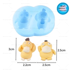 Khuôn Silicon - Động Vật - Vịt Tóc 3cm 2c
