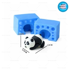Khuôn Silicon - Động Vật - Gấu Trúc 2 Mảnh 4.5cm Bò