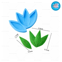 Khuôn Silicon - Lá Cành -Mầm Tre Trúc 4c