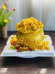 Khuôn Silicon - Hủ Vàng- Hủ Vàng Đại 16cm