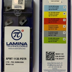 CHÍP PHAY APMT 1135 PDTR LT 30 (GÓC R0.8 NHỎ) - LAMINA