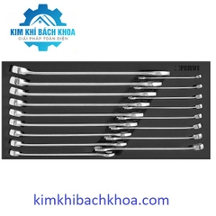 TM01/004 bộ cờ lê vòng miệng 17 chi tiết từ 6 đến 22mm cho tủ đồ nghề