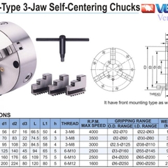 MÂM CẶP 3 CHẤU - VERTEX