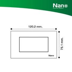 MẶT 3 CÔNG TẮC UR-C03W