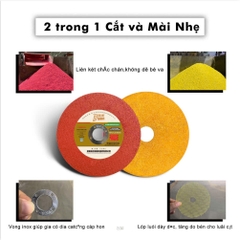 ĐÁ CẮT INOX, ĐÁ CẮT SẮT JINLIKE NHẬP KHẨU CHÍNH HÃNG 150MM