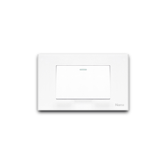 Bộ 1 công tắc to kèm mặt CP1-W