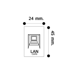 HẠT MẠNG CAT 6 - UR-LAN6W