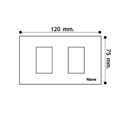 MẶT 2 CÔNG TẮC - UR-C02W