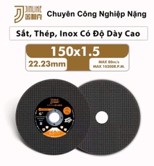 Đá cắt Jinlike 2 lưới màu đen 150mm