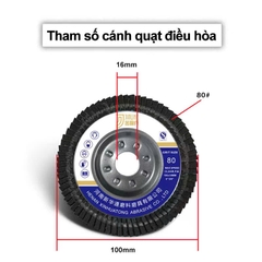 Đá Mài Xếp A120 100mm JINLIKE Chính Hãng Hàng Nhập Khẩu