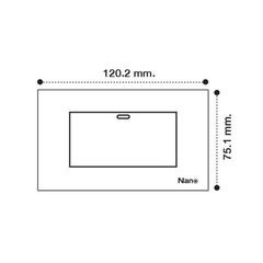 Bộ 1 công tắc to kèm mặt CP1-W
