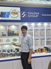 Băng Keo Vải Cách Điện Thương Hiệu Nhật Bản SHUSHI, BĂNG KEO CÁCH ỒN CHO Ô TÔ SPE150 25m