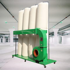 Quạt hút bụi 4 túi (Công suất 5HP-10HP)